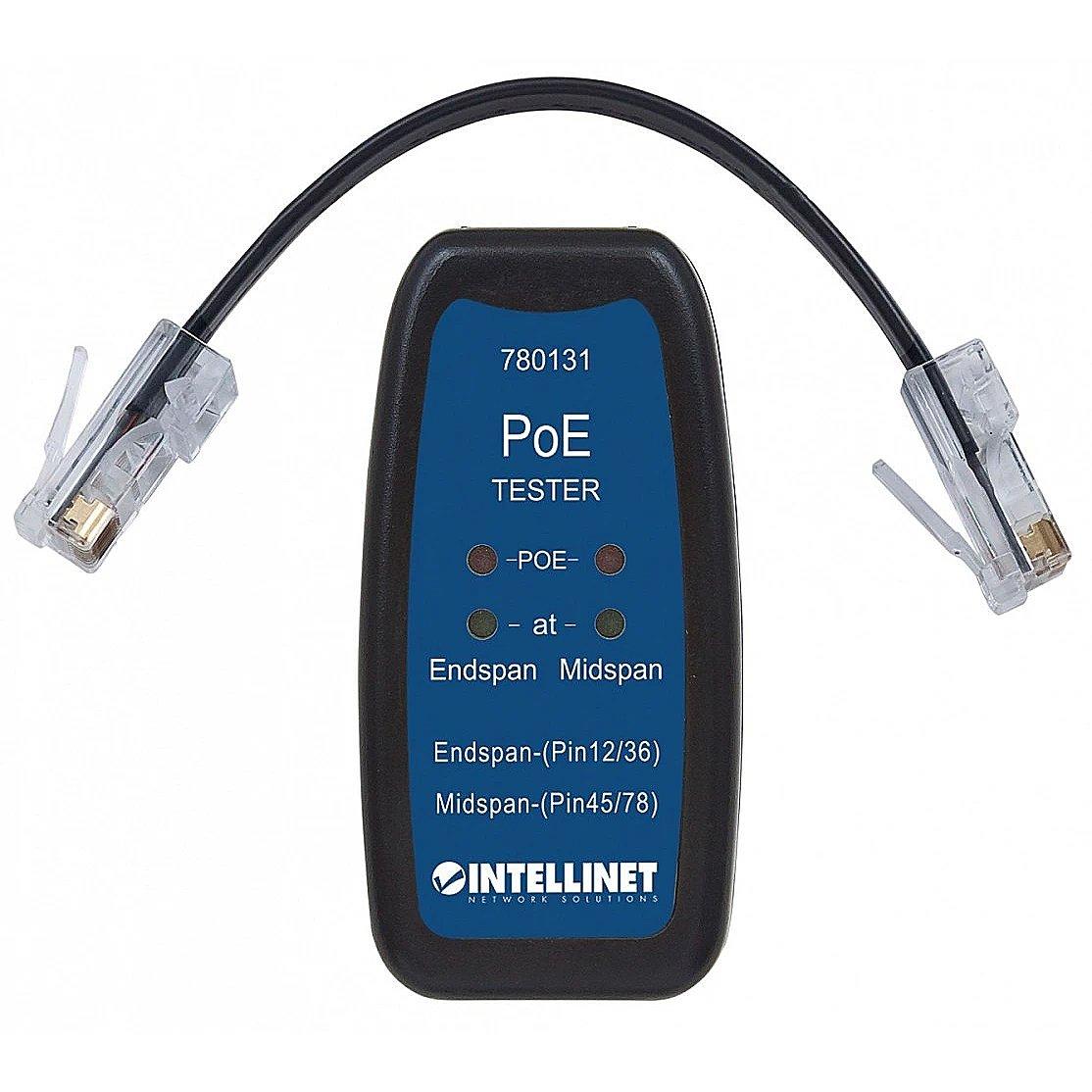 INTELLINET Uređaj za ispitivanje mrežnog kabla POE+/POE/MIDSPAN 802.3AF/802.3AT