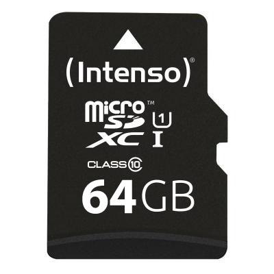 INTENSO Memorijska Micro SD kartica UHS-I 64GB Premium + Adapter 45MB/s