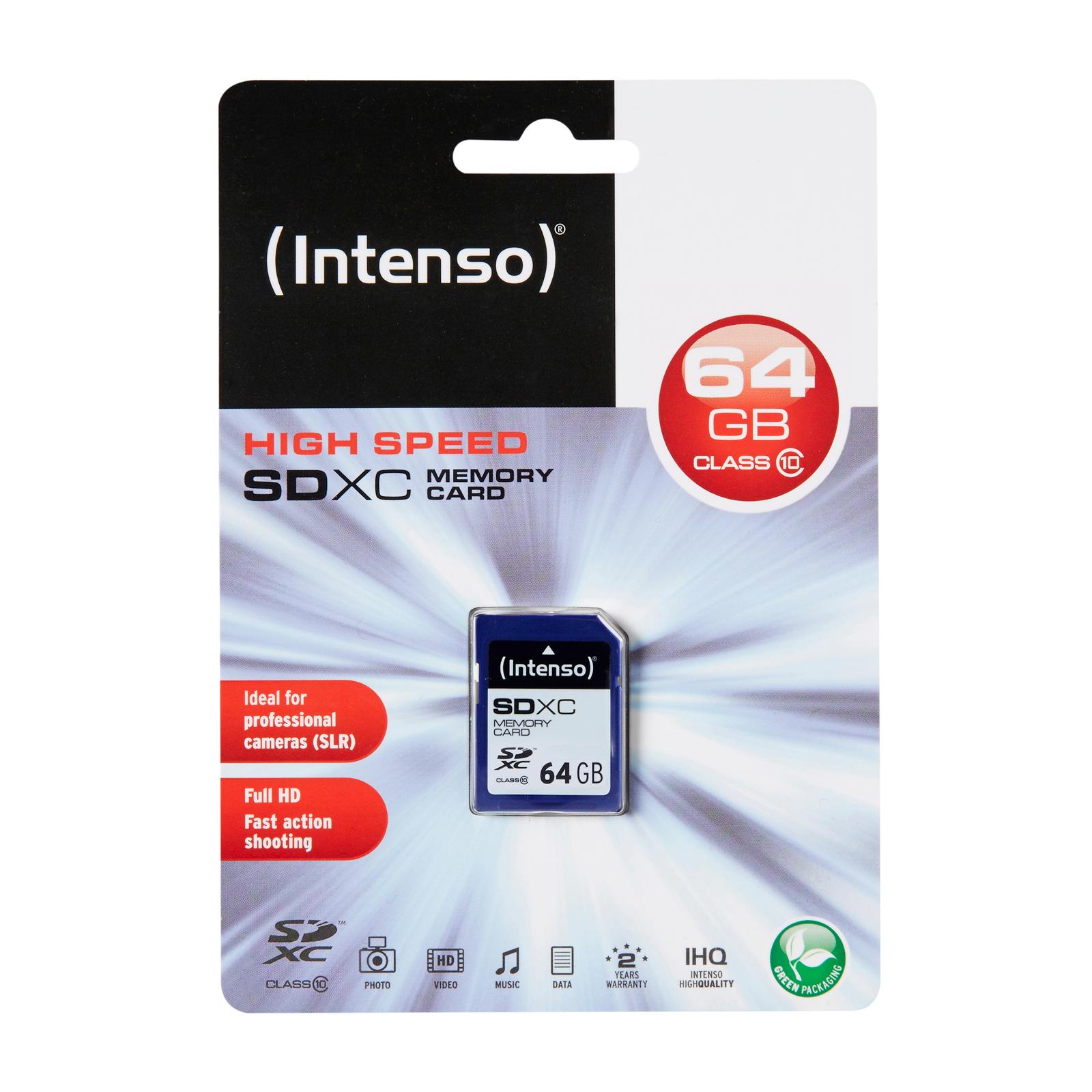 INTENSO Memorijska SD kartica 64GB SDHC