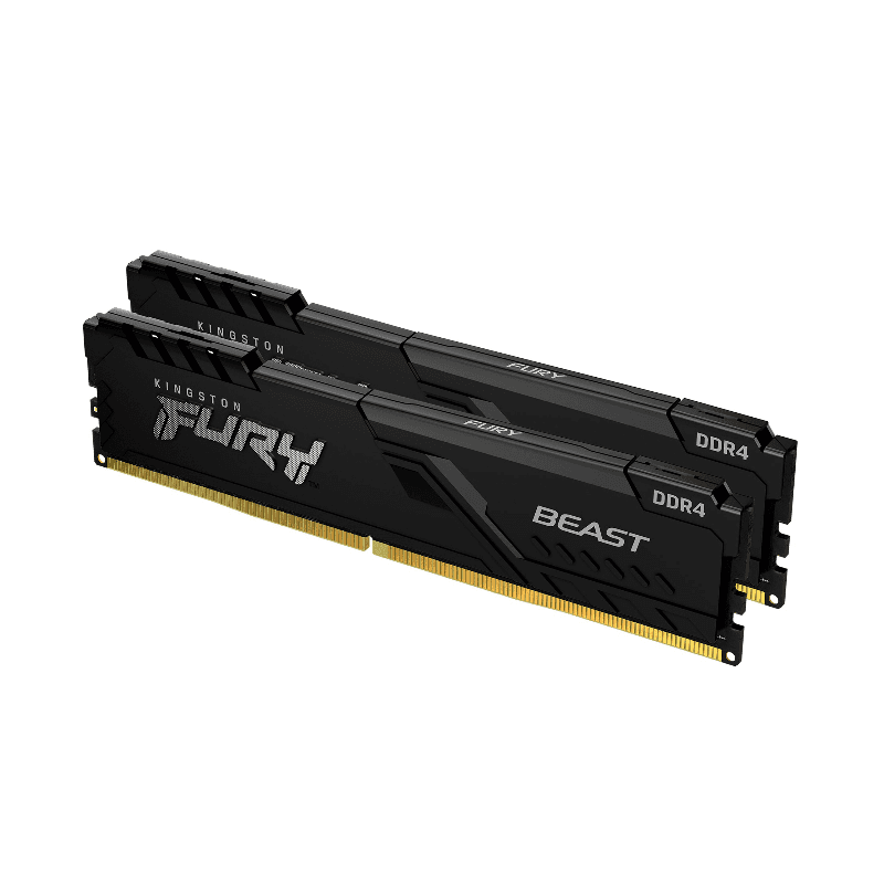KINGSTON Memorija DDR4 64GB/2x32GB/3200MHz Fury Beast KF432C16BBK2/64