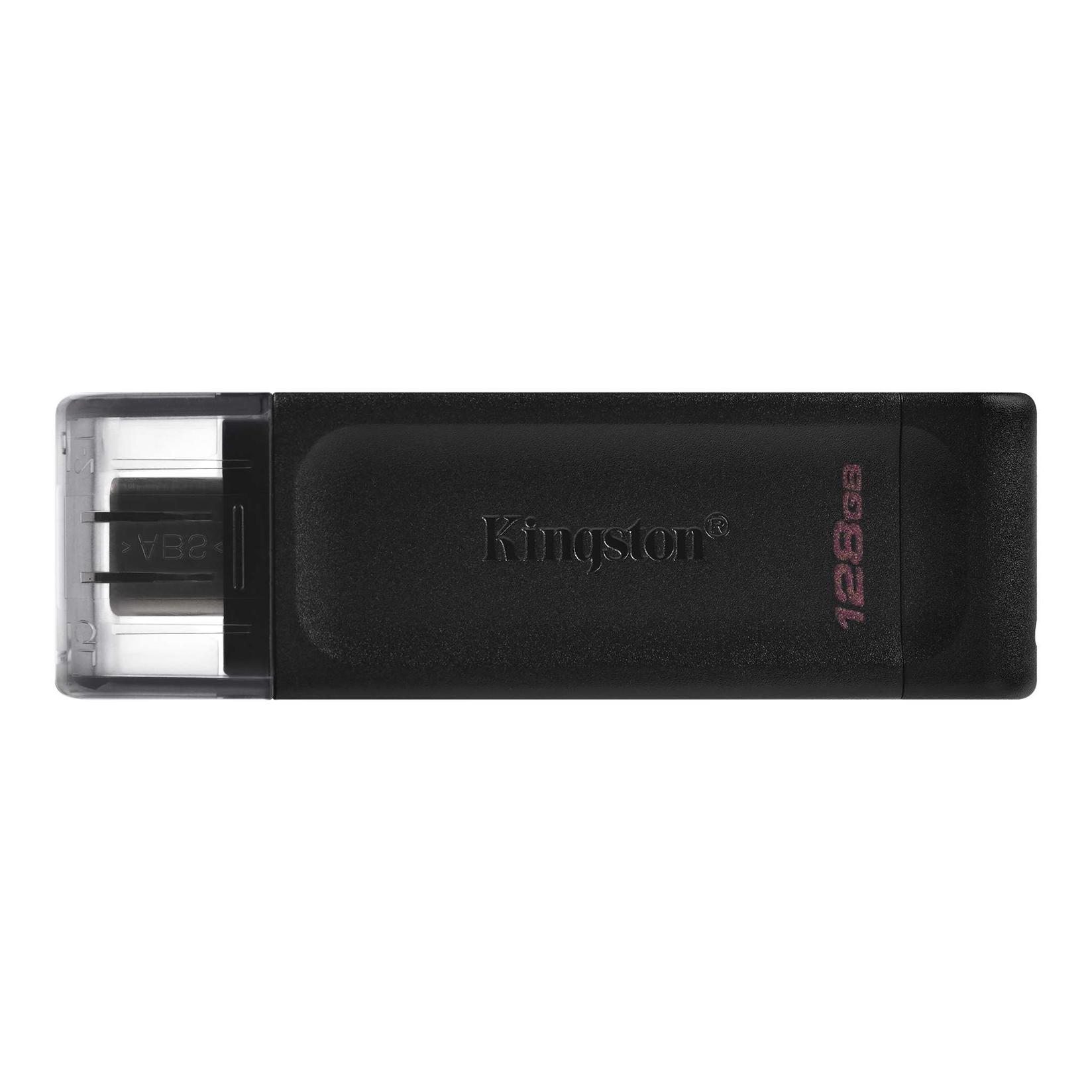 Kingston DT70/128GB USB Flash memorija, 128 GB, Crna
