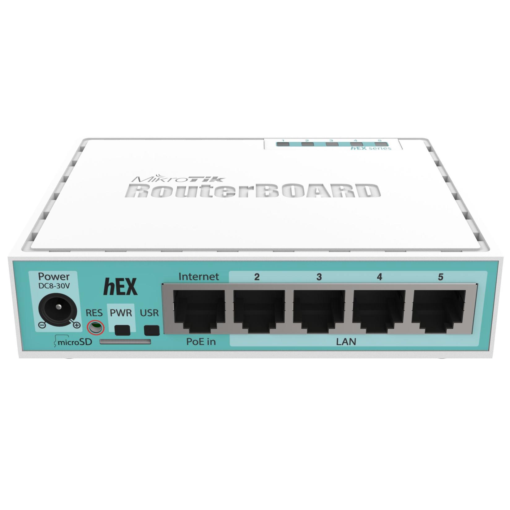 Selected image for MIKROTIK HEX ruter RB750Gr3