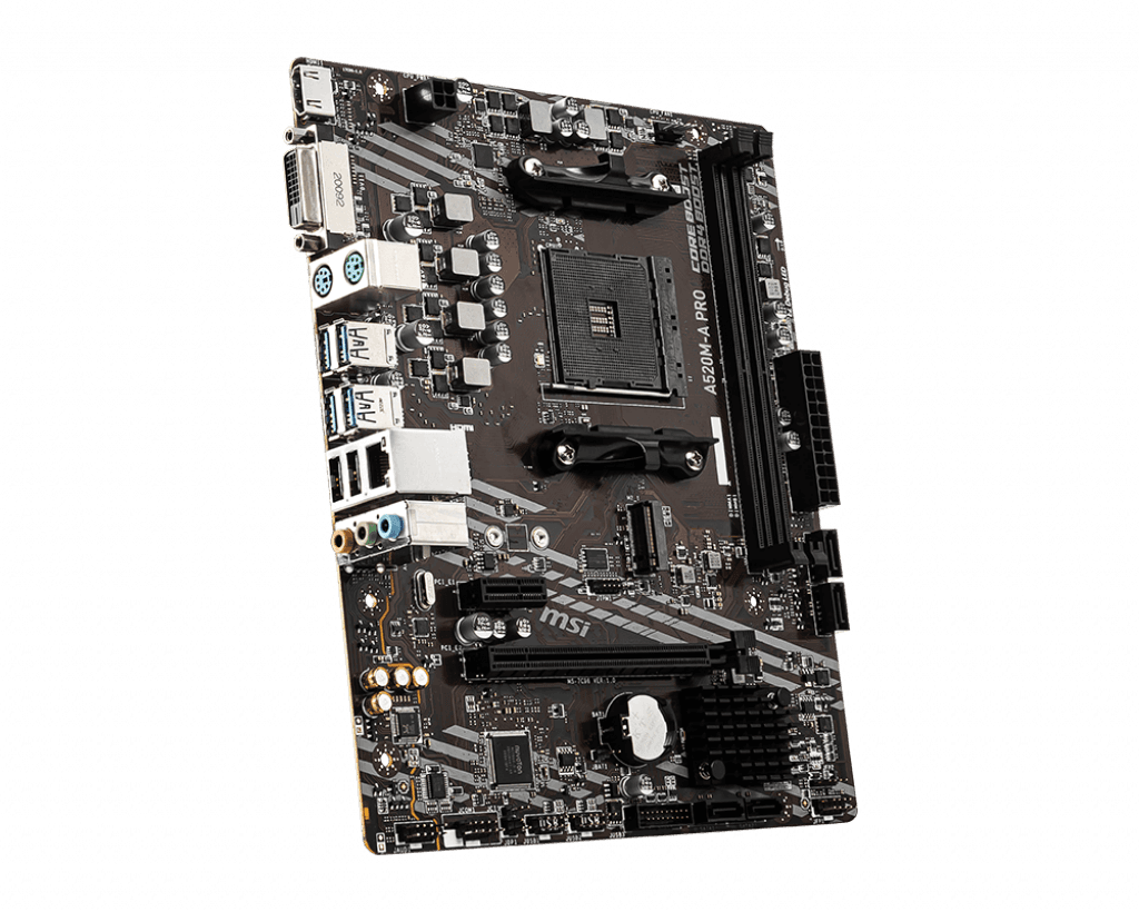 Selected image for MSI A520M-A PRO matična ploča AMD A520 Socket AM4 mikro ATX