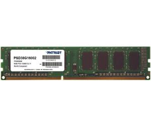 PATRIOT Memorija DDR3 8GB 1600MHz Signature zelena