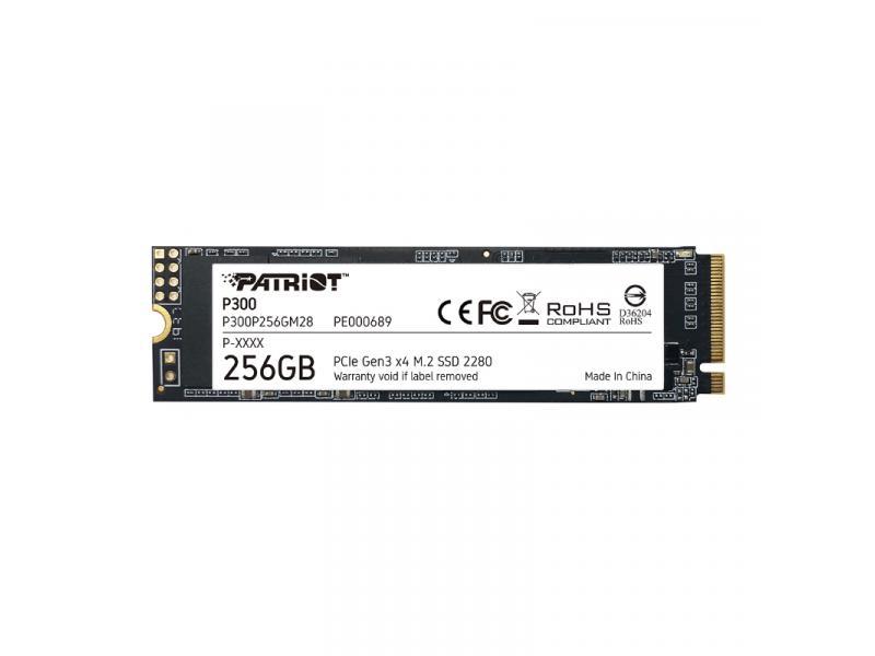 PATRIOT SSD M.2 NVMe 256GB P300 1700MBs/1100MBs P300P256GM28