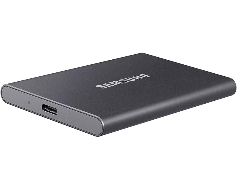 SAMSUNG Eksterni hard disk Portable T7 1TB sivi MU-PC1T0T