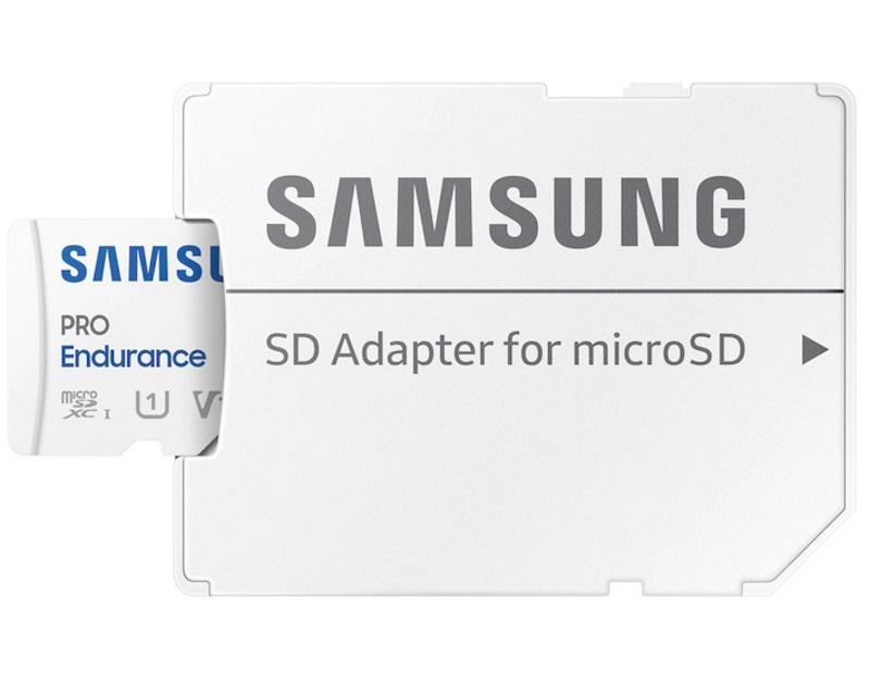 Selected image for SAMSUNG Memorijska kartica PRO Endurance MicroSDXC 64GB U3 + SD Adapter MB-MJ64KA bela