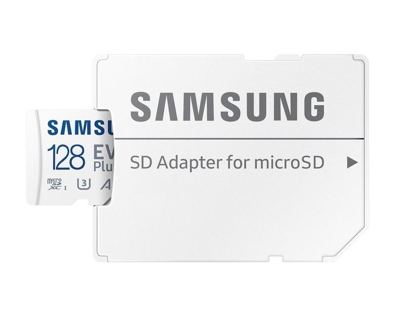 SAMSUNG MicroSD Card 128GB class 10 EVO PLUS + Adapter MB-MC128KA