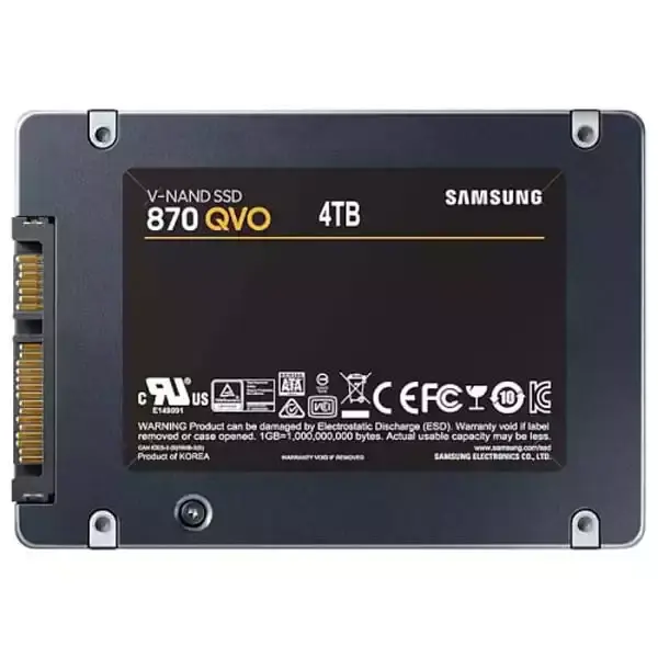 Selected image for SAMSUNG SSD 2.5 SATA 4TB 870 QVO MZ-77Q4T0BW sivi
