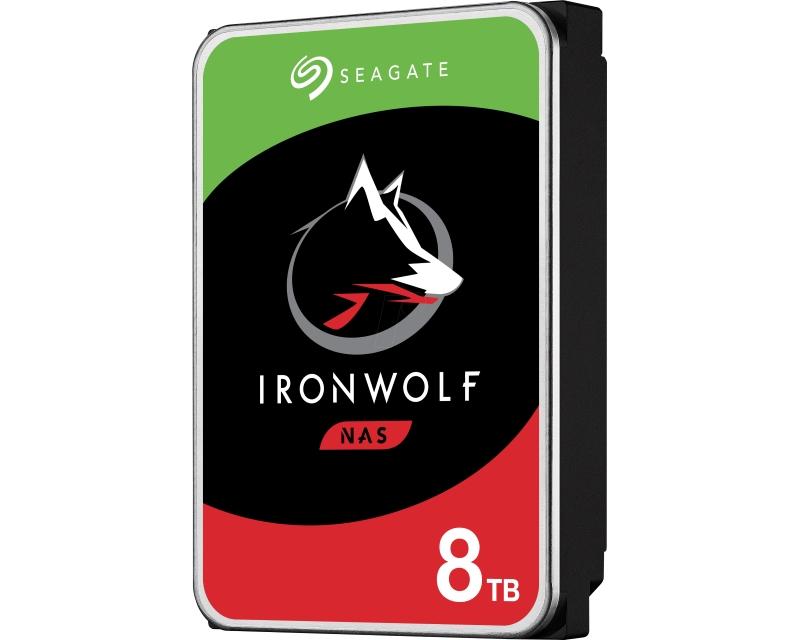 Selected image for SEAGATE Hard disk 8TB 3.5" SATA III 256MB 7.200rpm ST8000VN004 IronWolf NAS