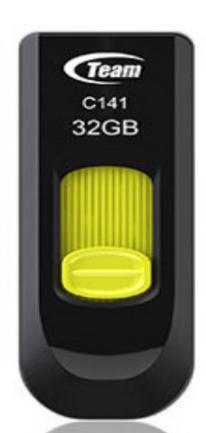 Team C141 USB fleš disk 32 GB USB tipa tipa A 2.0 Crno, (Žuto)