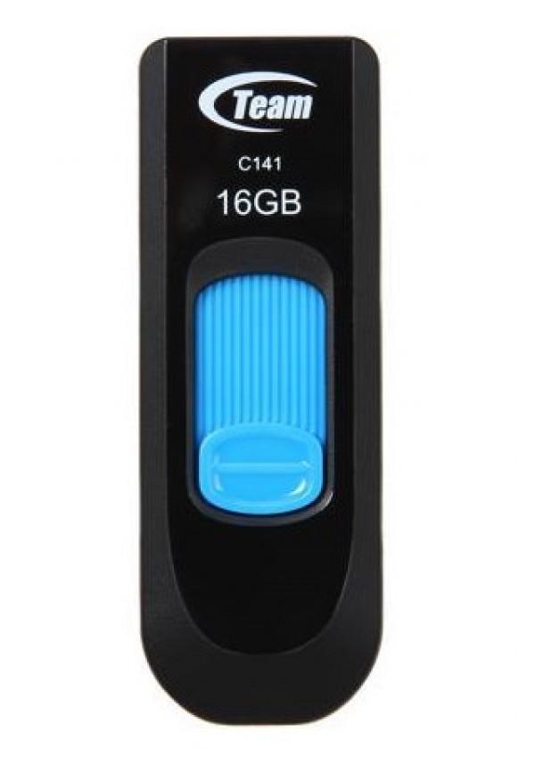 TEAM GROUP USB 2.0 Flash 16GB C141 TC14116GL01 crno-plavi
