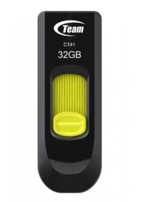 TEAM GROUP USB 2.0 Flash 32GB C141 TC14132GY01 crno-žuti