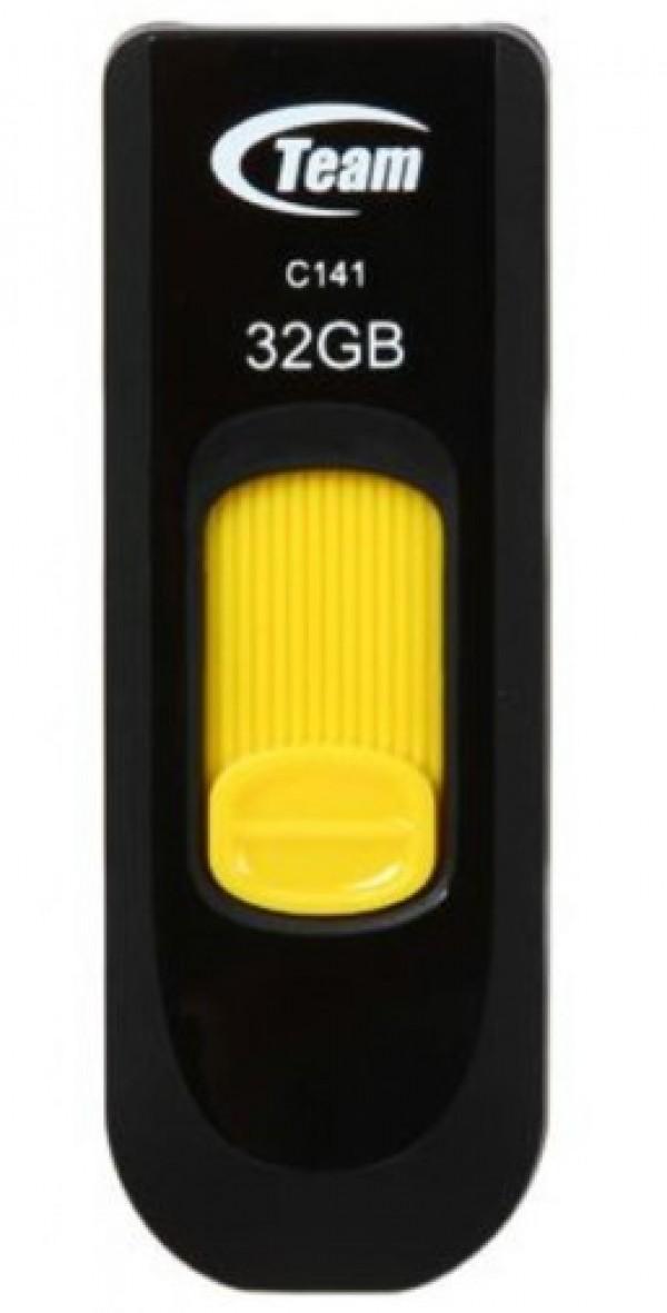 Selected image for TEAM GROUP USB 3.2 Flash 32GB C145 TC145332GY01 crno-žuti