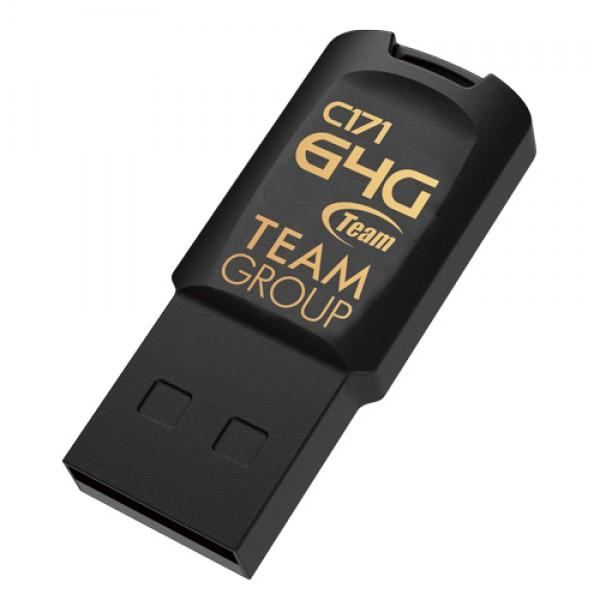 TEAMGROUP USB 2.0 64GB C171 TC17164GB01 crni