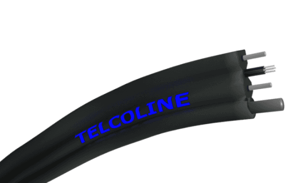TELCOLINE Optički kabl 4-vlakna 4J FTTX Flat Drop, G657A1, indoor/outdoor 1000m, 110