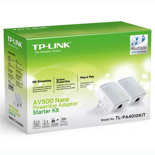 Selected image for TP - LINK Powerline adapter TL-PA4010KIT