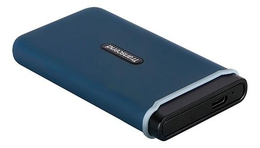 Selected image for TRANSCEND Eksterni SSD 250GB USB Type-C TS250GESD370C plavi