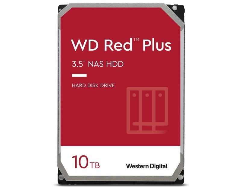 Selected image for WD Hard disk 10TB 3.5" SATA III 256MB 7200rpm WD101EFBX Red Plus