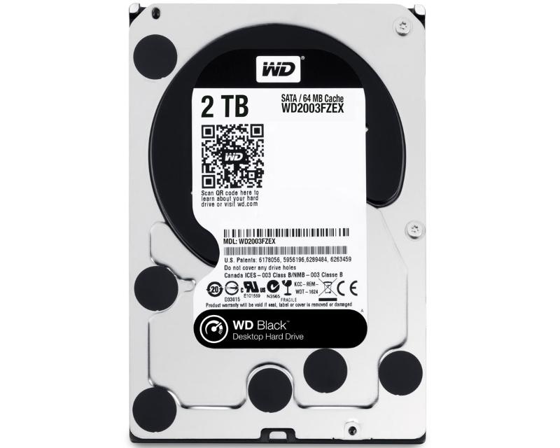 Selected image for WD Hard disk 2TB 3.5" SATA III 64MB 7.200rpm WD2003FZEX