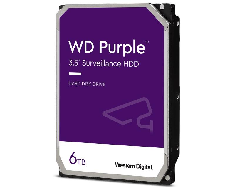 Selected image for WD Hard disk 6TB  3.5" SATA III 128MB IntelliPower WD62PURZ