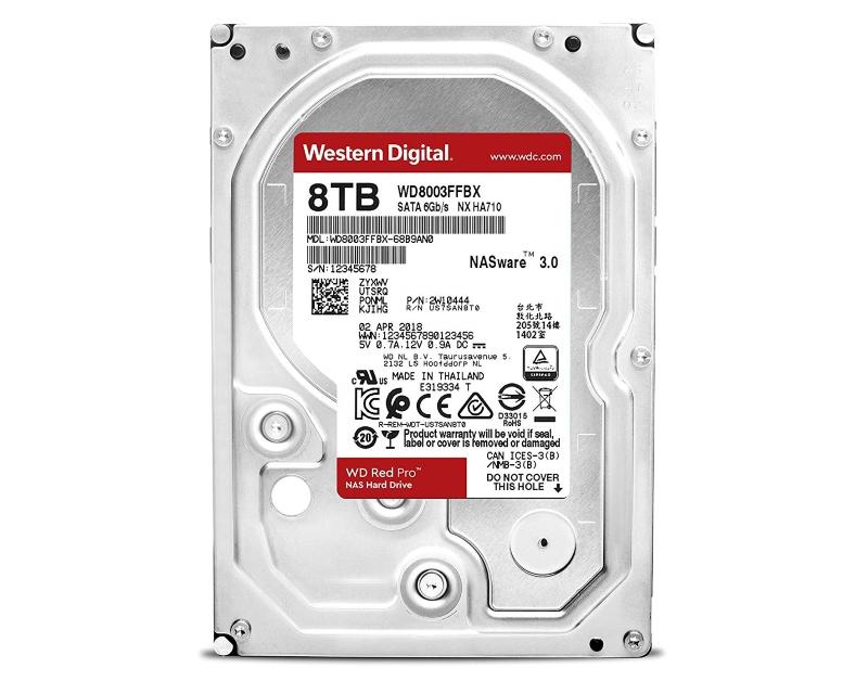Selected image for WD Hard disk 8TB 3.5" SATA III 256MB 7.200rpm WD8003FFBX