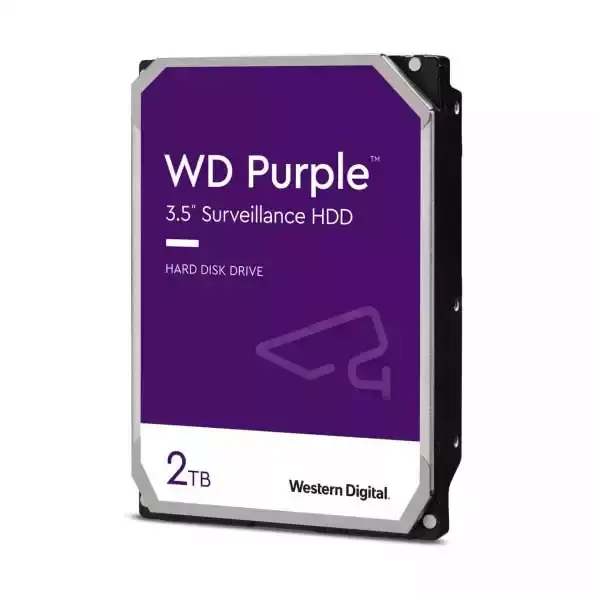 WESTERN DIGITAL Hard disk 2TB SATA3 Caviar 256MB WD22PURZ Purple