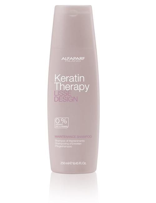 ALFAPARF Milano Lisse Design Keratin Therapy Ženski profesionalni šampon 250 ml