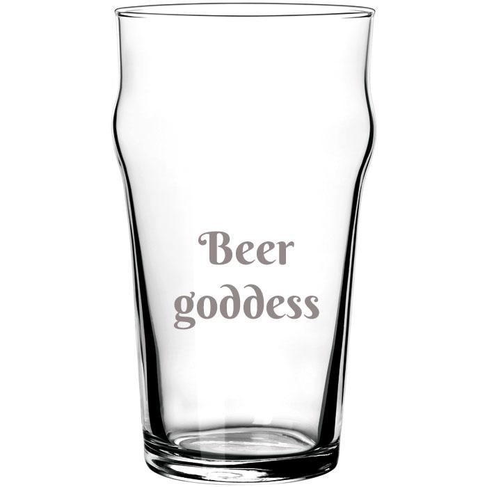 HAPPY PUMPKIN Čaša za pivo ''Beer goddess''