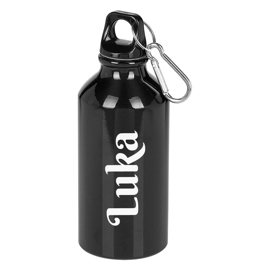 HAPPY PUMPKIN Aluminijumska flašica za vodu ''Luka'' 400ml crna