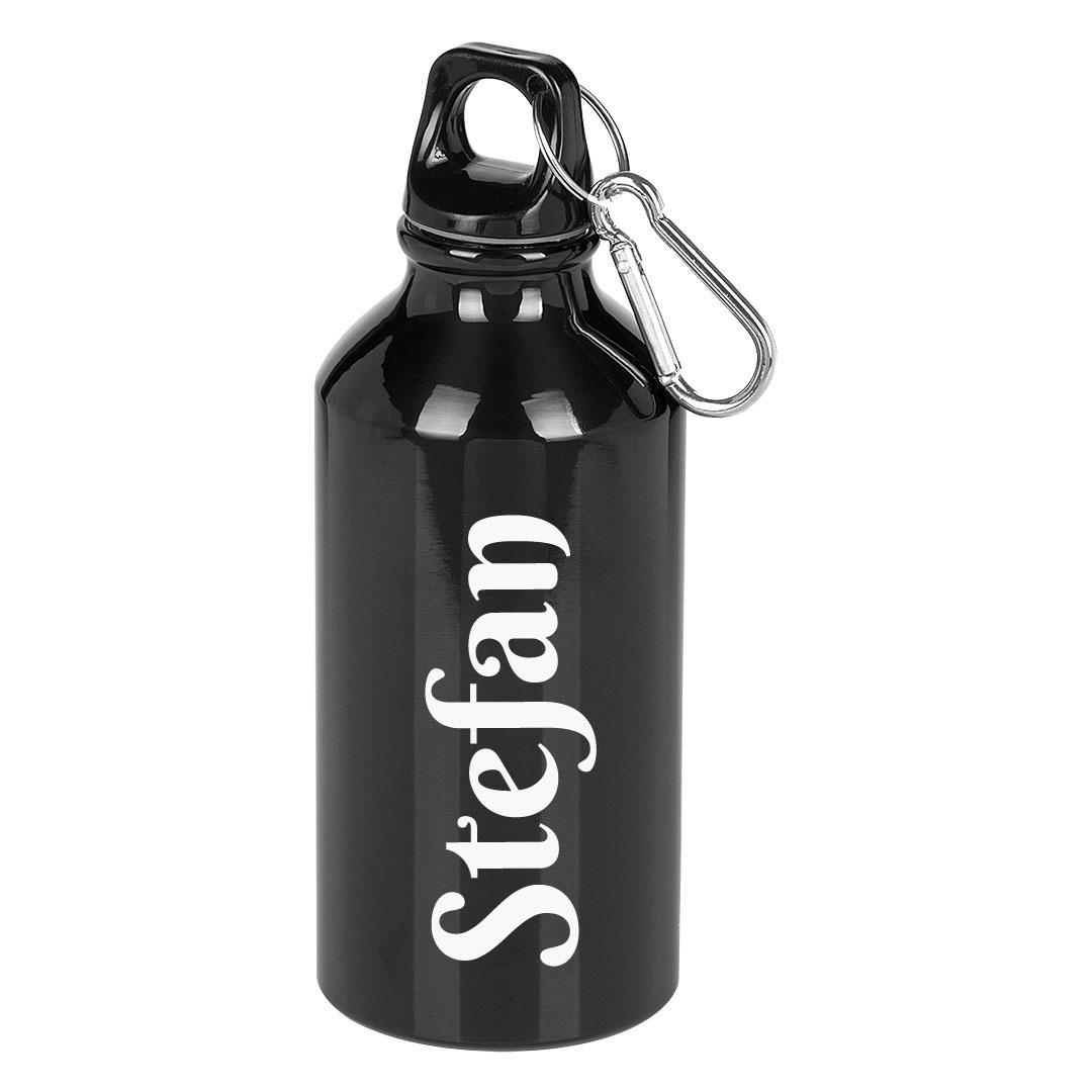 HAPPY PUMPKIN Aluminijumska flašica za vodu ''Stefan'' 400ml crna