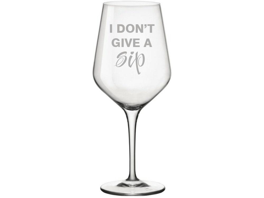 HAPPY PUMPKIN Čaša za vino ''I don't give a sip''