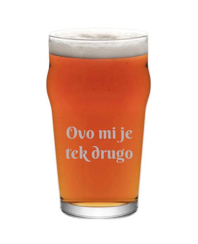 Selected image for HAPPY PUMPKIN Čaša za pivo ''Ovo mi je tek drugo''