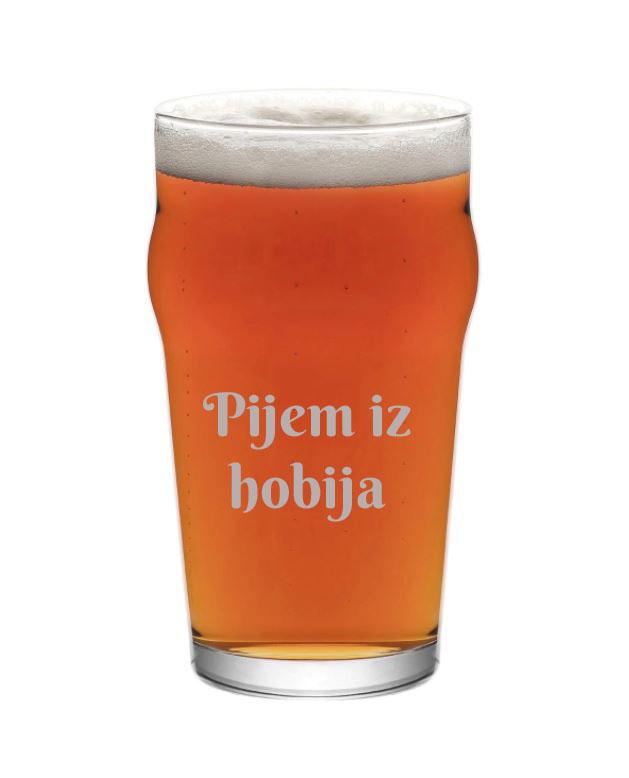 Selected image for HAPPY PUMPKIN Čaša za pivo ''Pijem iz hobija''