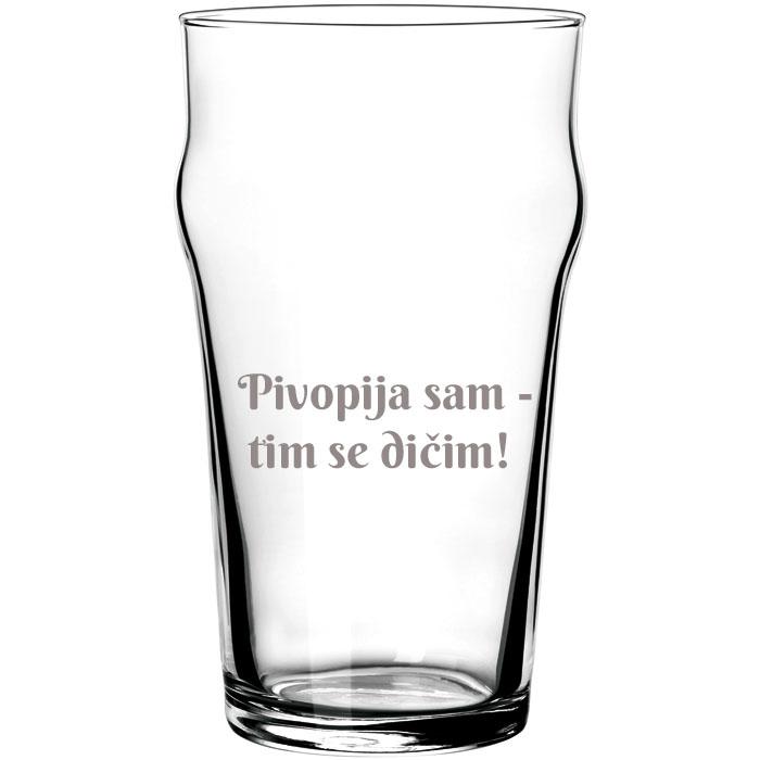 Selected image for HAPPY PUMPKIN Čaša za pivo ''Pivopija sam - tim se dičim''
