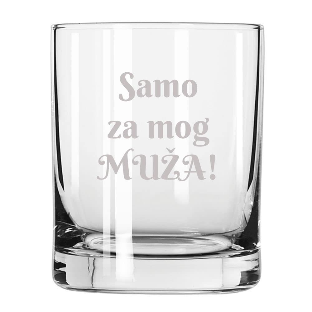 HAPPY PUMPKIN Čaša za viski ''Samo za mog muža''
