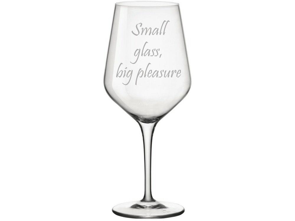 HAPPY PUMPKIN Čaša za vino ''Small glass, big pleasure''