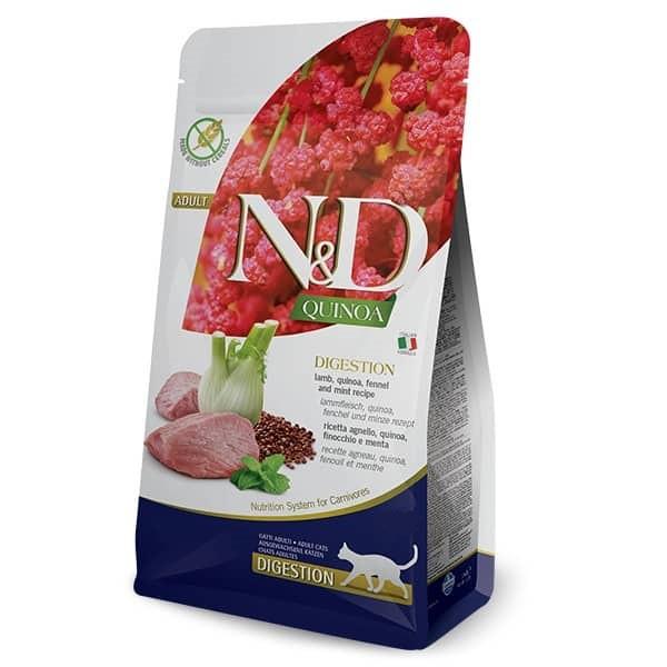N&D Quinoa Digestion Hrana za mačke, Ukus jagnjetine, 300g