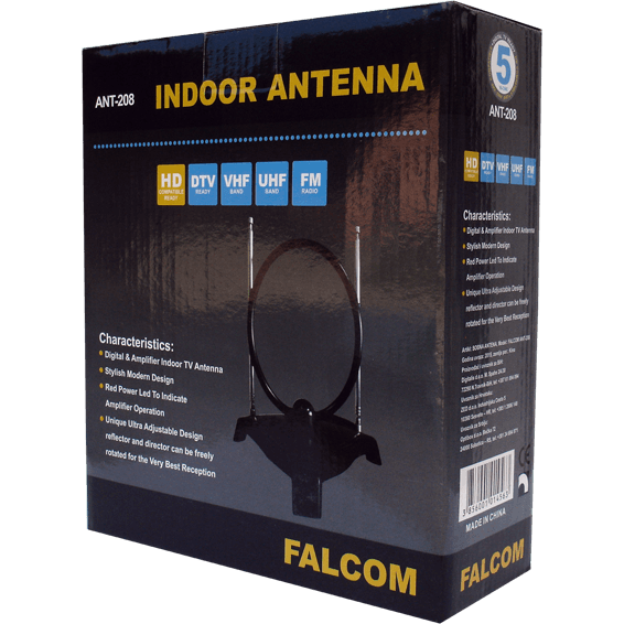 Selected image for FALCOM Sobna antena sa pojačalom ANT-208 crna