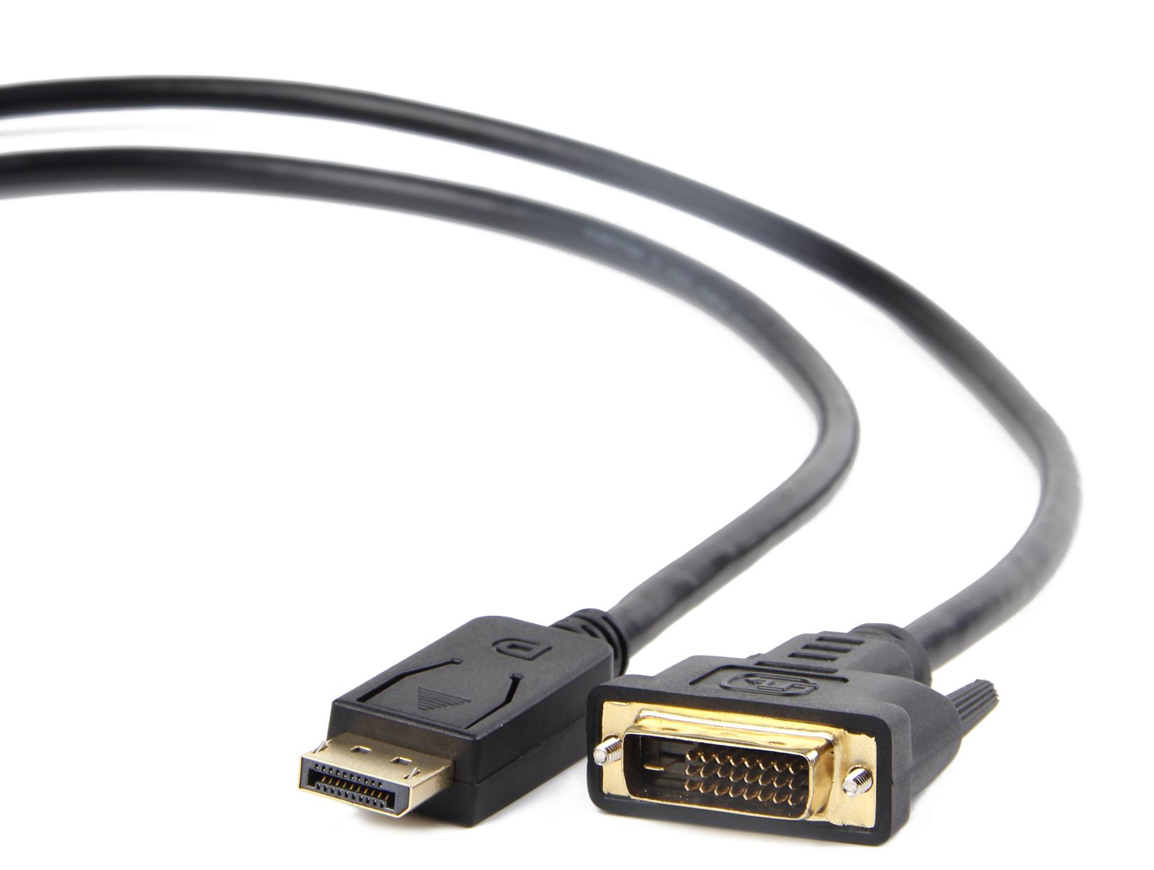 Gembird adapter za video kablove 1m DisplayPort DVI Crno