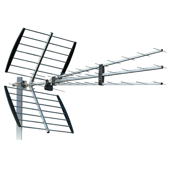 ISKRA Zemaljska antena Triplex Loga 47 elemenata 1285 mm aluminijum