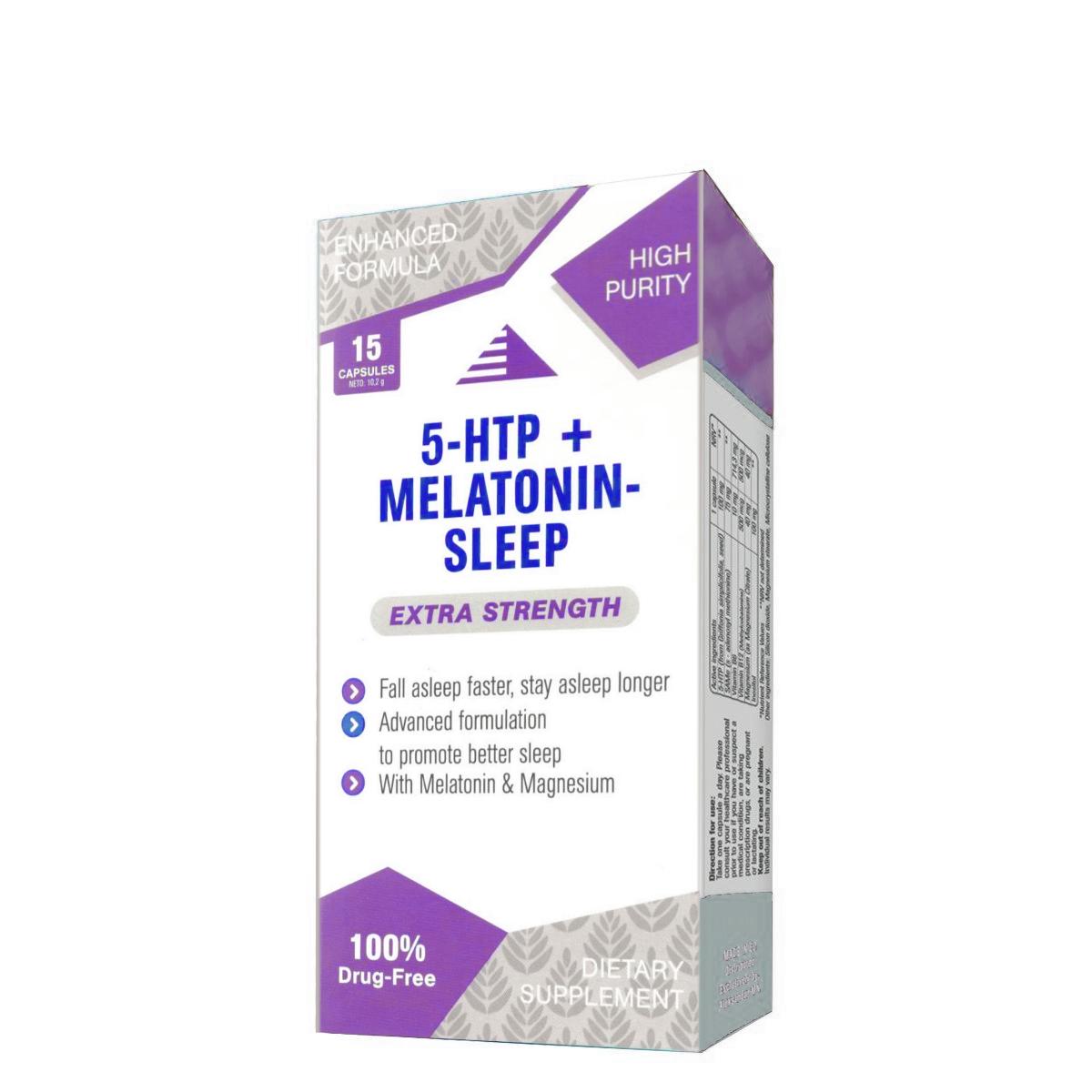 Selected image for 5-HTP Melatonin Sleep kapsule 15/1