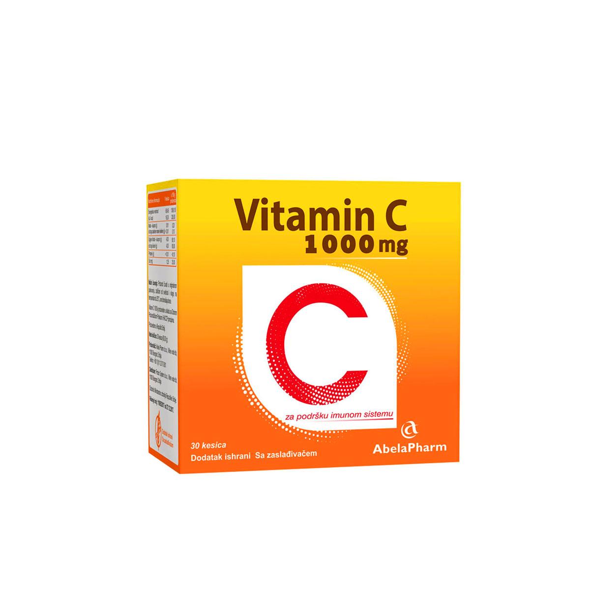 ABELA PHARM Vitamin C 1000 mg 30/1