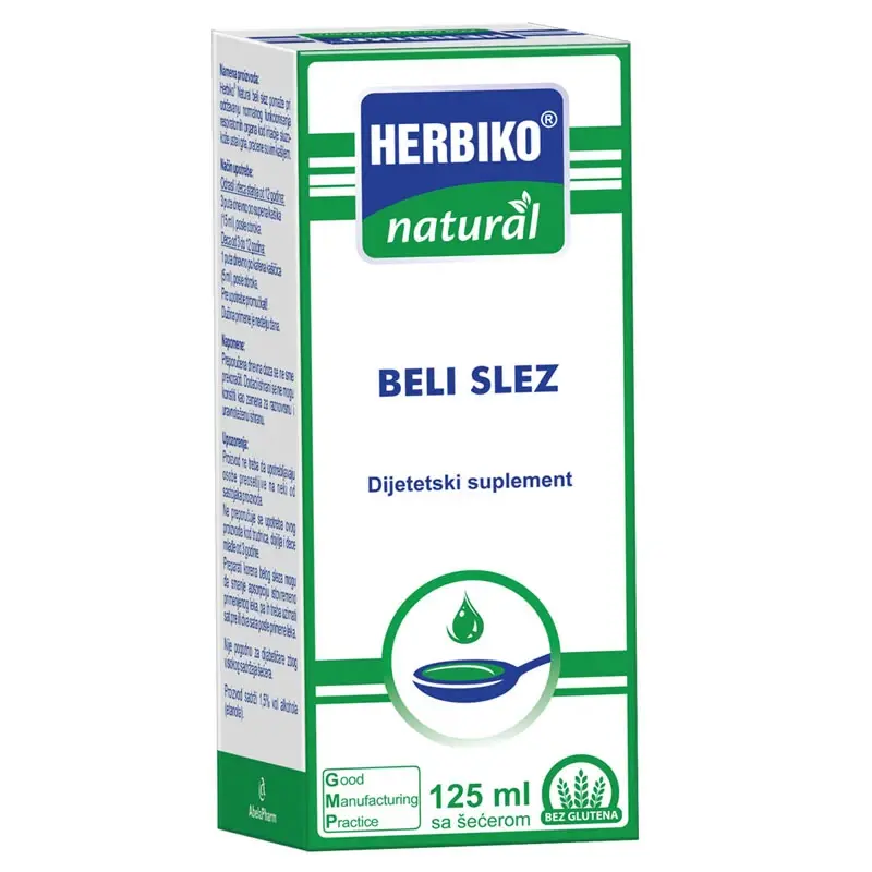ABELAPHARM Herbiko Sirup beli slez 125 ml
