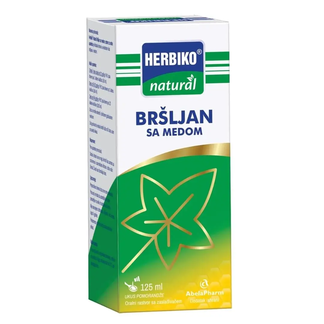 ABELAPHARM Herbiko Sirup Bršljan sa medom 125 ml