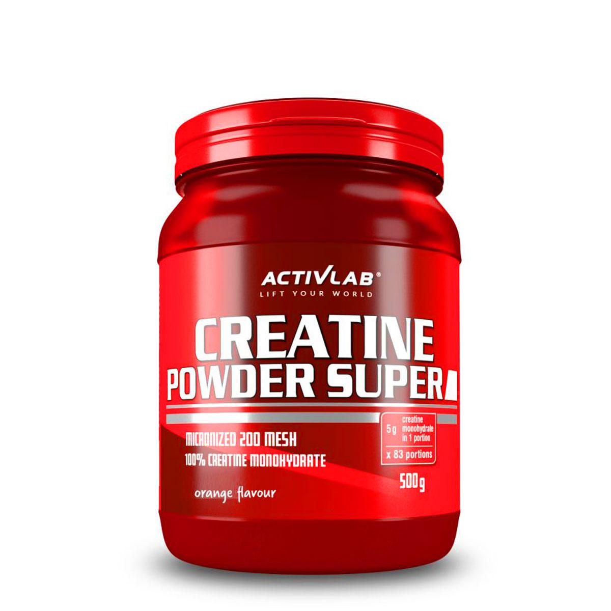 Selected image for ACTIVLAB Creatine Powder Super pomorandža 500 g