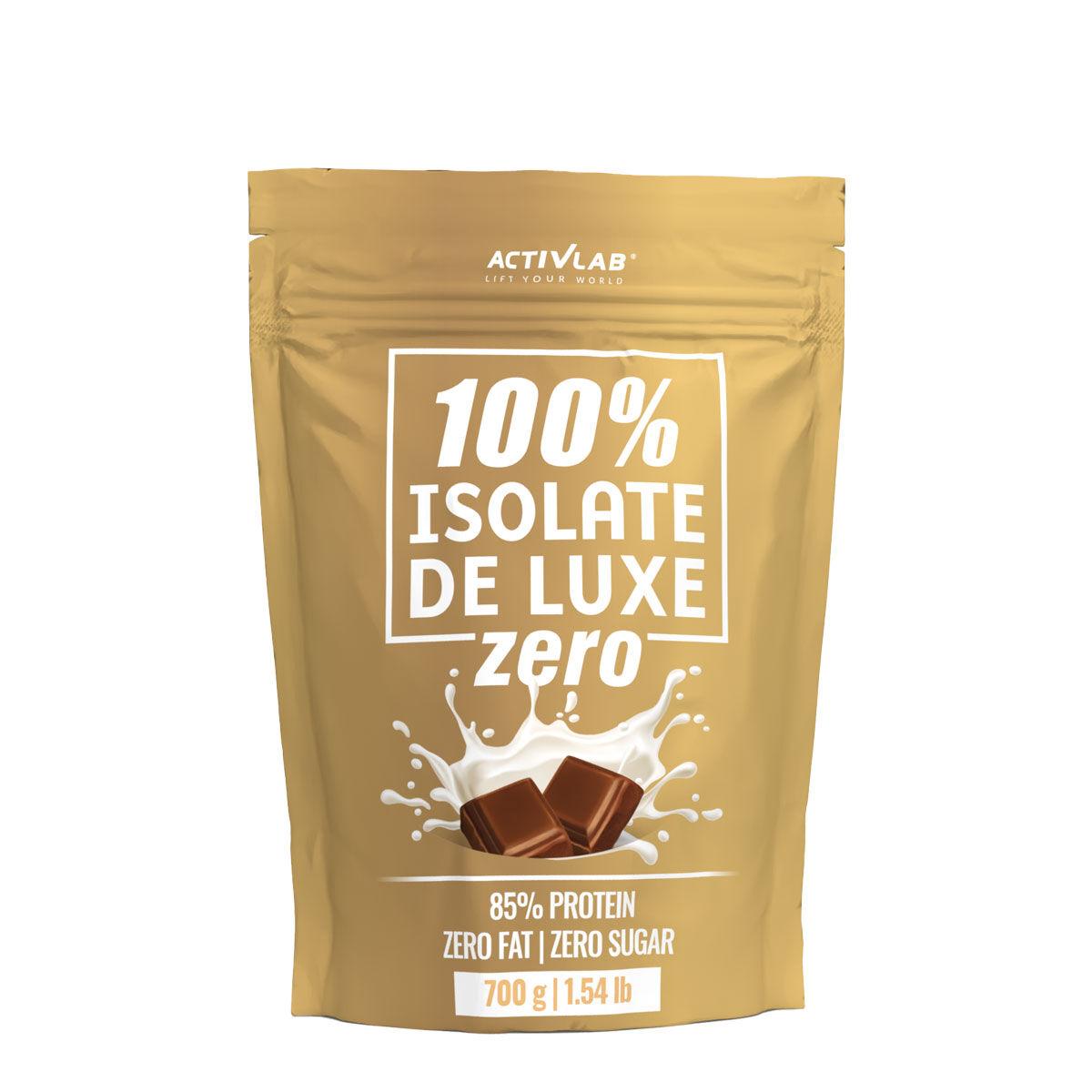 ACTIVLAB Whey protein Isolate 100% de Luxe zero čokolada 700g