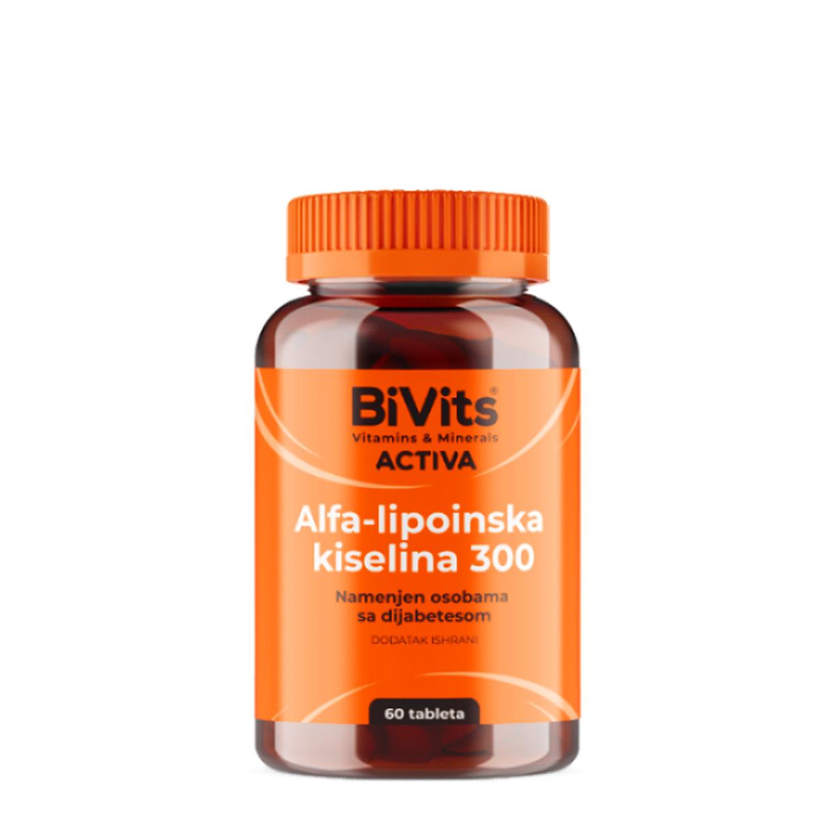 Alfa-lipoinska kiselina 300mg tablete 60/1