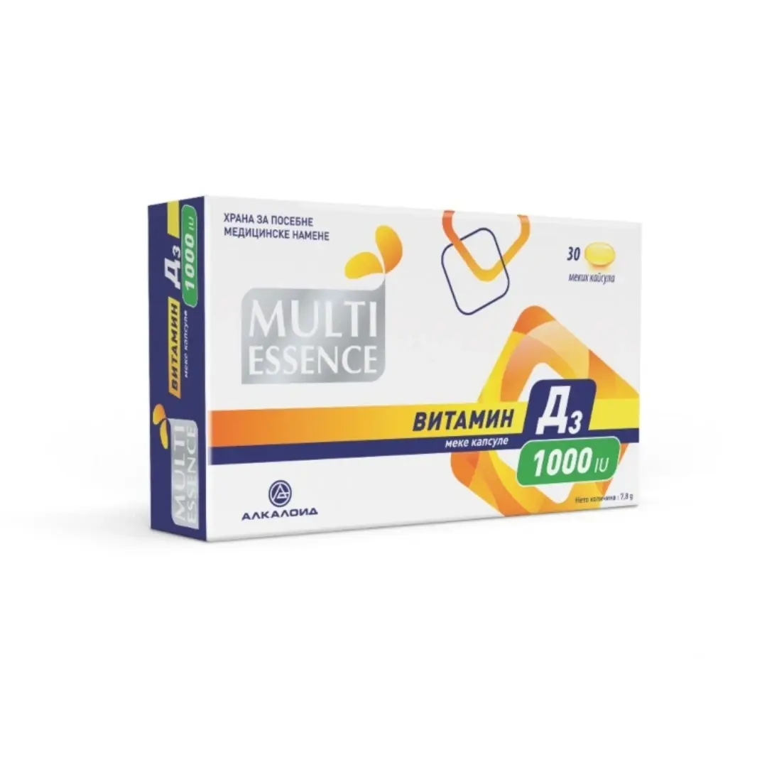 ALKALOID Vitamin D3 1000 IU Multi Essence 30/1