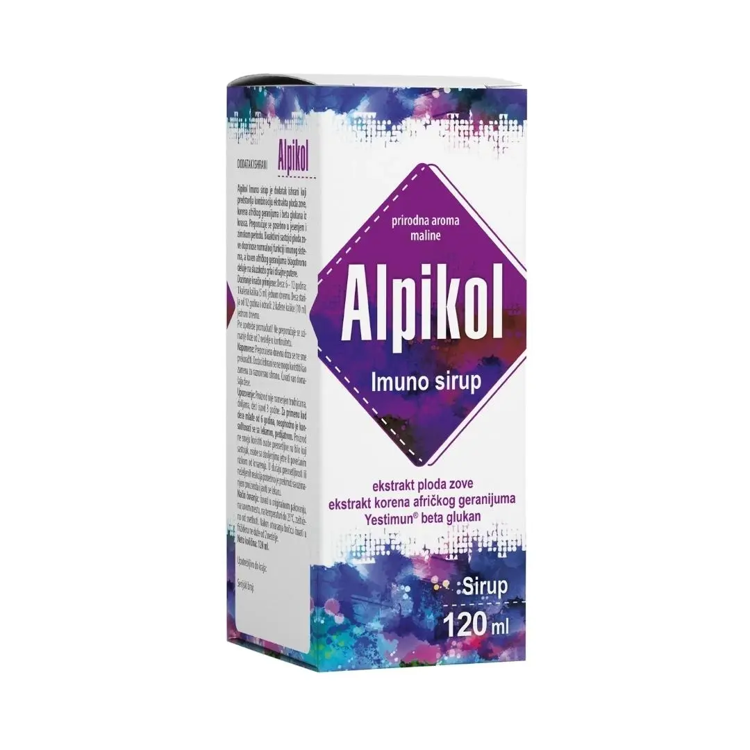 Selected image for ALPEN PHARMA Sirup sa Beta Glukanom Imuno Alpikol 120 ml